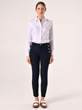 Pantaloni con Bottoni Mariniére Blu
