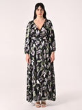 Abito Curvy stampa Floreale