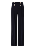 Pantaloni Blu con Bottoni Mariniére