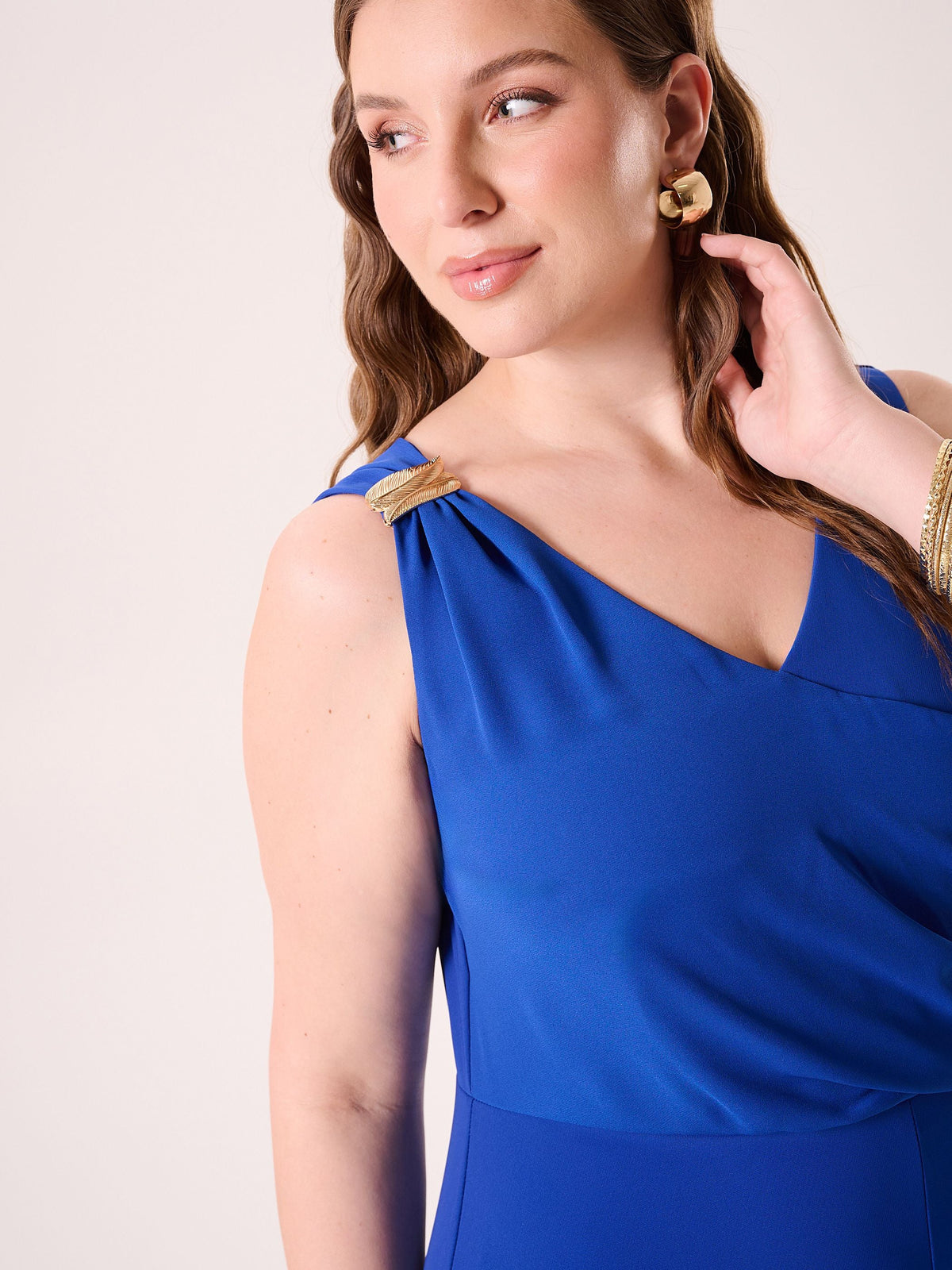Tuta Curvy Blu Cina