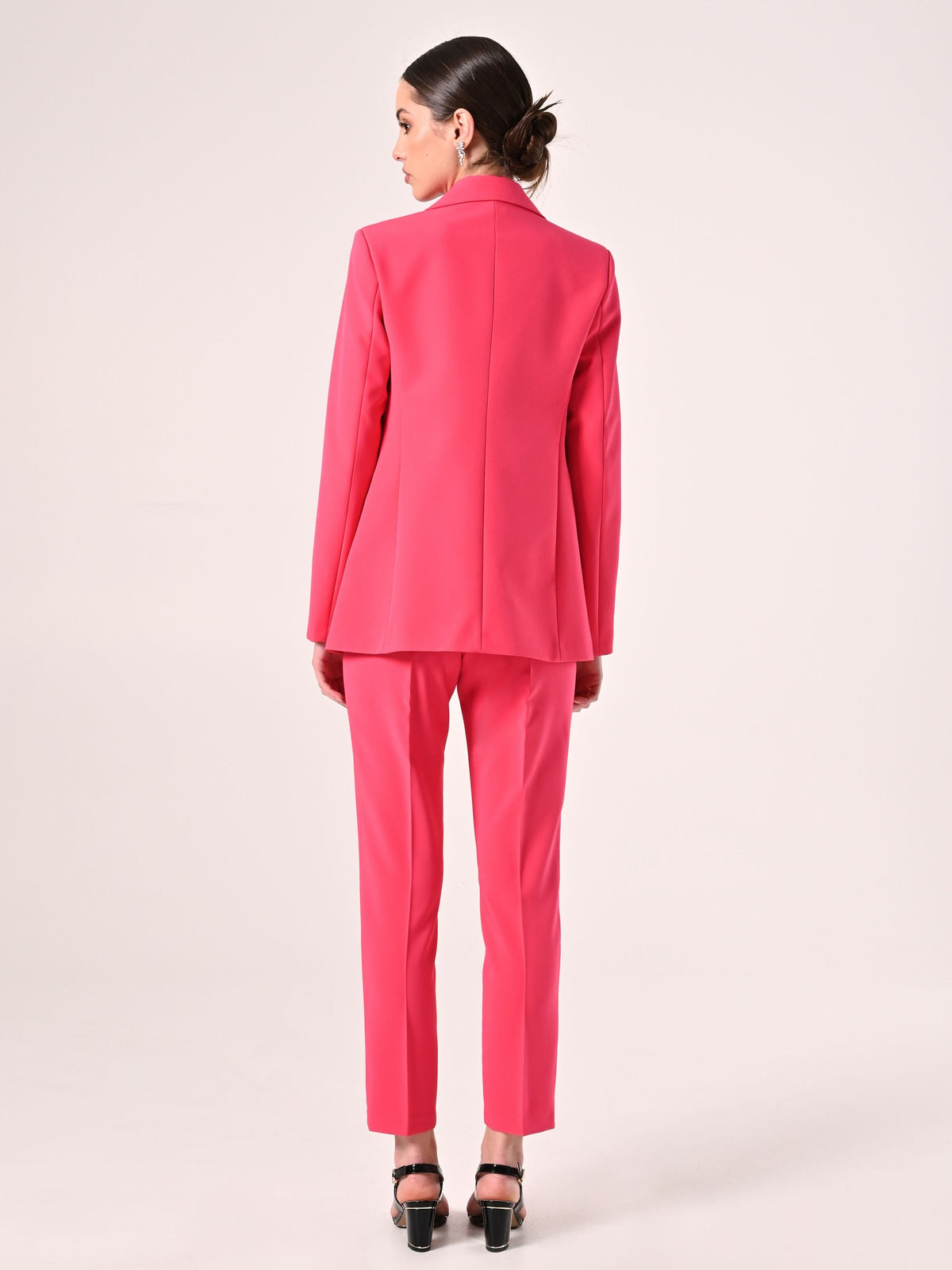 Pantaloni in tessuto tecnico Fuxia